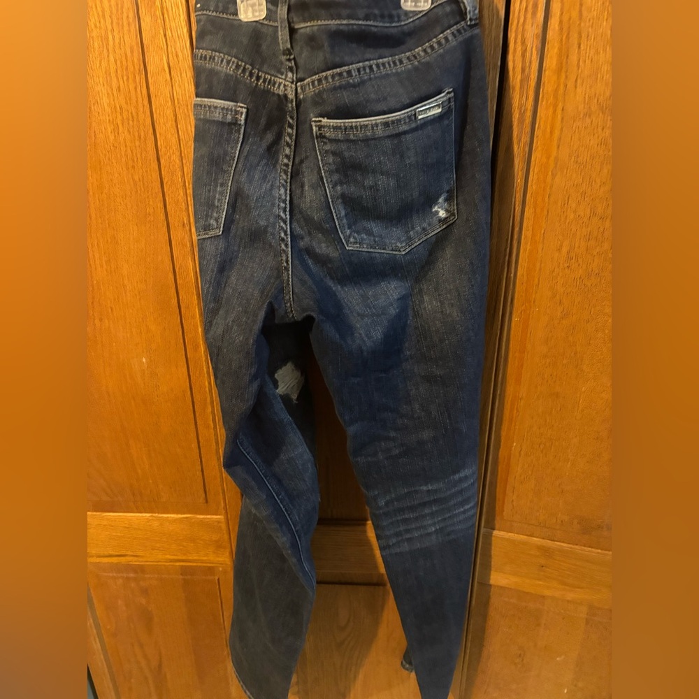 White House Black Market "Girlfriend" style denim jeans in size 4. - Picture 4 of 12